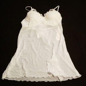 Linea Donatella Bridal Beaded Babydoll Lingerie